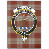 Davidson Dress Dancers Tartan Crest Area Rug
